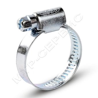 Хомут червячный 80-100/9 W2 нержавеющая сталь